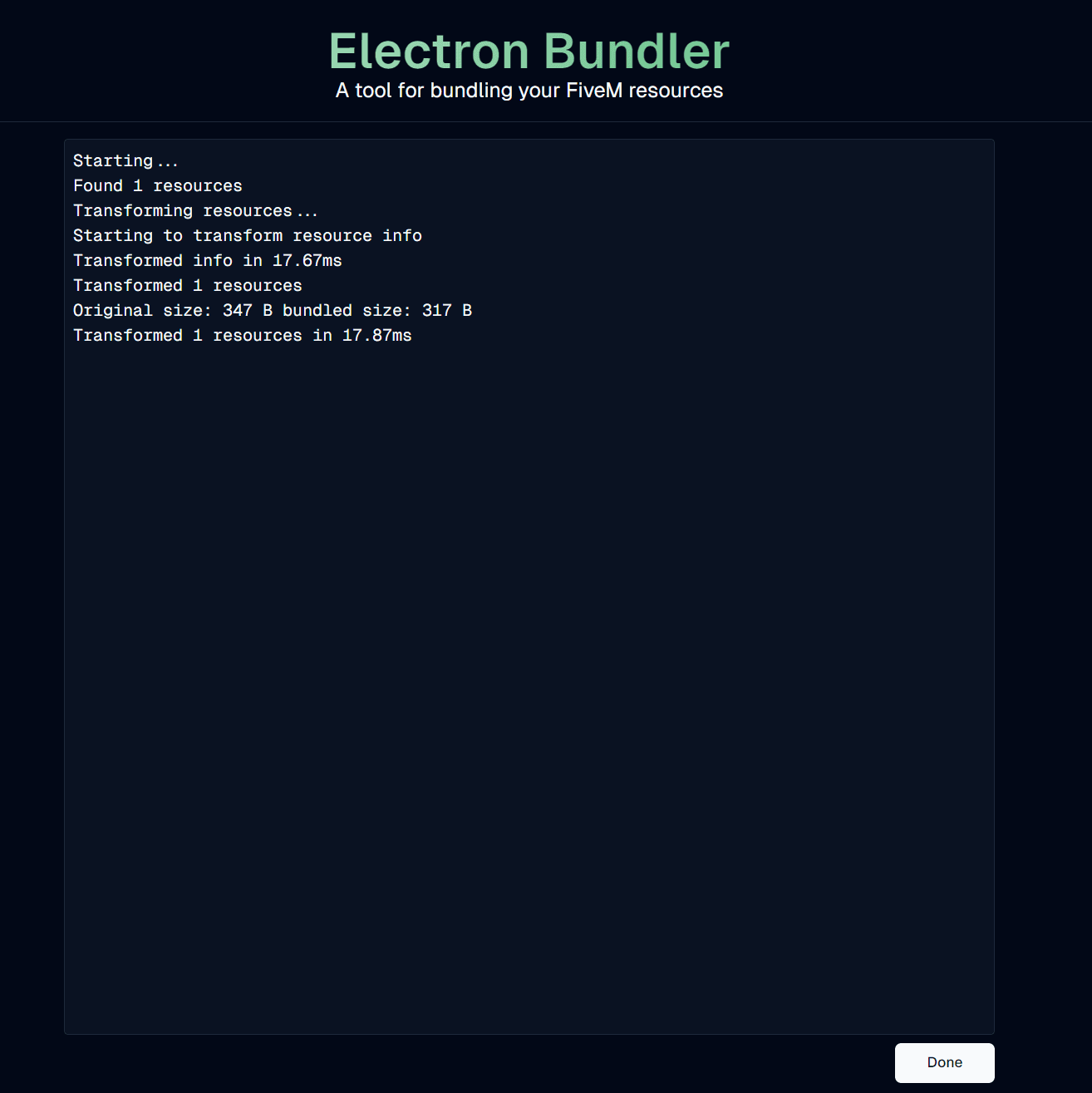 Bundler Release